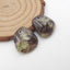 Natural Mushroom Jasper Earring Beads 18x17x5mm, 6.1g