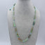 1 Strand Gemstone Necklaces, Green Kyanite Gemstone Necklaces Necklace, Adjustable Necklace, 28-36 inch, 69g
