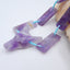 1 Strand  Amethyst Gemstone Pendant Beads For Necklace, Gemstone Jewelry For Gift, 33x13x3mm, 37x26x13mm