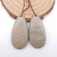 Natural Wave Jasper Earring Beads 41x19x5mm, 11.7g
