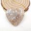 Natural Ocean Jasper Pendant Bead 35X35X7mm, 14.6g