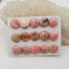 15 pcs Natural Argentina Rhodochrosite Cabochons 12x3mm, 19.5g - Gomggsale