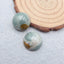 Natural Biggs Jasper Cabochons Paired 18x8mm, 7.8g