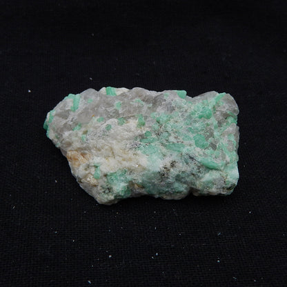 Natural Stone Emerald Green Raw Material, Gemstone Rough, 50X35X15mm, 47.4g