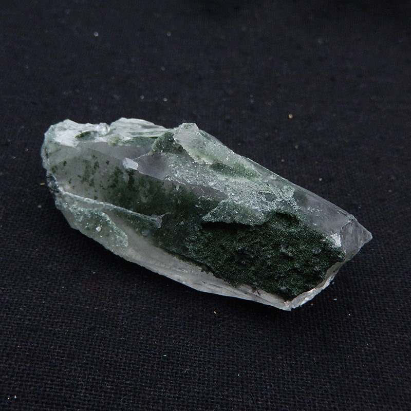 Natural ghost quartz mineral Specimen, 64x28x17mm 43.5g