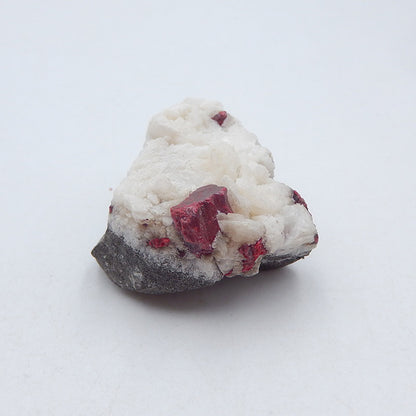 Natural Cinnabar Raw Material, Mineral samples, 40x34x21mm, 45g