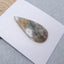 Natural Ocean Jasper Cabochon 42x19x4mm, 6.2g