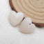 Natural Pink Opal Earring Beads 15x15x4mm, 2.9g