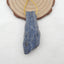 Natural Blue Fossil Coral Pendant Bead 54x20x8mm, 12.0g