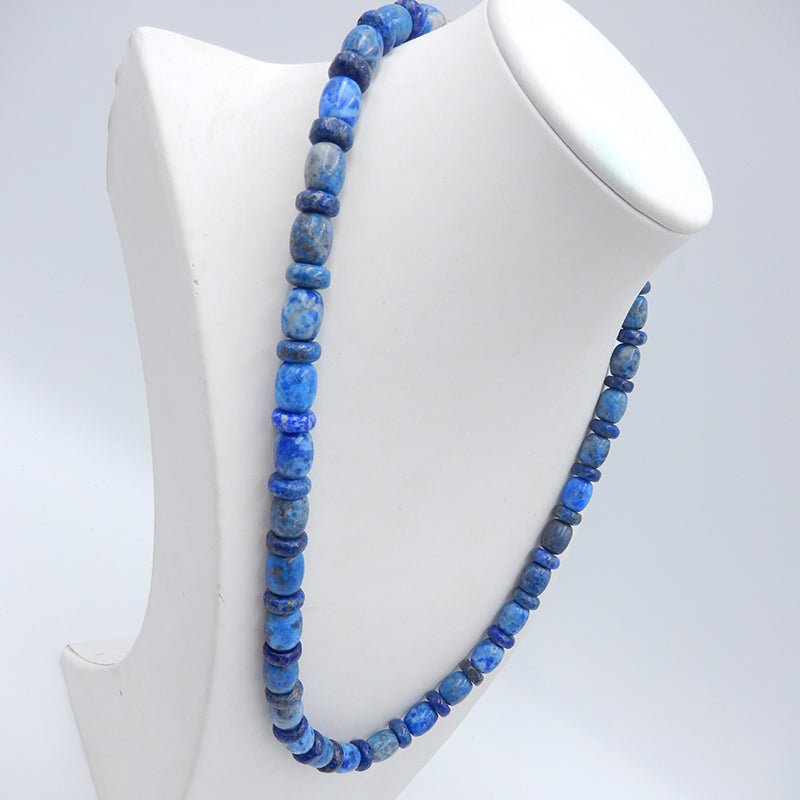 Natural Lapis Lazuli Jewelry Necklace ,Adjustable necklace.