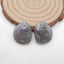Natural Labradorite Earring Beads 19x16x4mm, 5.2g