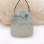 Natural Ocean Jasper Pendant Bead 48X38X8mm, 26.4g