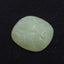 Natural Nephrite Jade Carved Flower Cabochon ,40×35×8mm, 18.4g