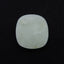 Natural Nephrite Jade Carved Flower Cabochon, 40×36×9mm, 20.3g