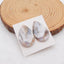 Natural Dendritic Agate Cabochons Paired 28X18X3mm, 5.4g