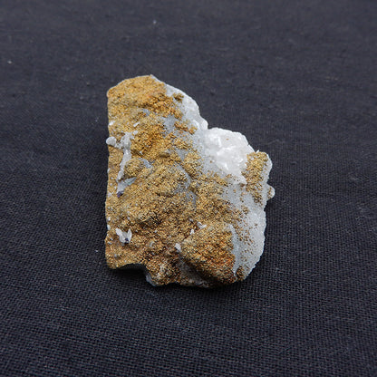 Drusy Rainbow Iron Pyrite Mineral Samples, 68X45X17mm, 55.6g