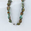Turquoise Gemstone Necklaces, Natural Turquoise Gemstone Necklaces, 925 Sterling Silver Findings, 1 Strand, 18 inch, 65g