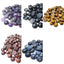 1 Piece Round Gemstone Cabochons, Amethyst, Obsidian, Tiger's Eye, Red Tiger's Eye and Sodalite, about 16x16x7mm, 2-3g - MyGemGarden