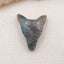 Natural Blue Apatite Carved wolf head Pendant Bead 28x23x10mm, 6.7g