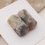 Natural Ocean Jasper Cabochons Paired 18x10x5mm, 3.9g