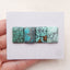 4 PCS Natural Turquoise Cabochons 18x13x3mm, 6.3g