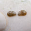 热销 1 对天然拉长石凸圆形。 20x12x4mm,2.8g