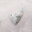 Natural Tree Agate Pendant Bead 44x33x6mm, 10.7g