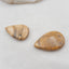6 件装图片 Jasper Cabochon 26x19x6mm,40x21x8mm,46.5g