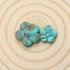 2pcs Natural Turquoise Gemstone Cabochons, 14x5mm, 10x2mm, 1.9g - MyGemGarden