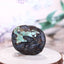 Beautiful Turquoise Carved Flower Butterfly Gemstone Cabochon, 38x31x18mm31.9g - MyGemGarden
