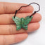 New Arrival Turquoise Carved butterfly Pendant Bead, 28x20x4mm, 2.3g - MyGemGarden