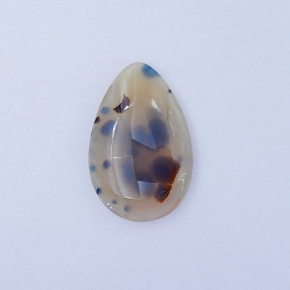 Rare East Java Maganese Agate Cabochon, 55x36x10mm, 27.5g - MyGemGarden
