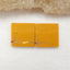 Square Yellow Mookaite Jasper Gemstone Cabochon Pair, 16x16x2.5mm, 3.3g - MyGemGarden