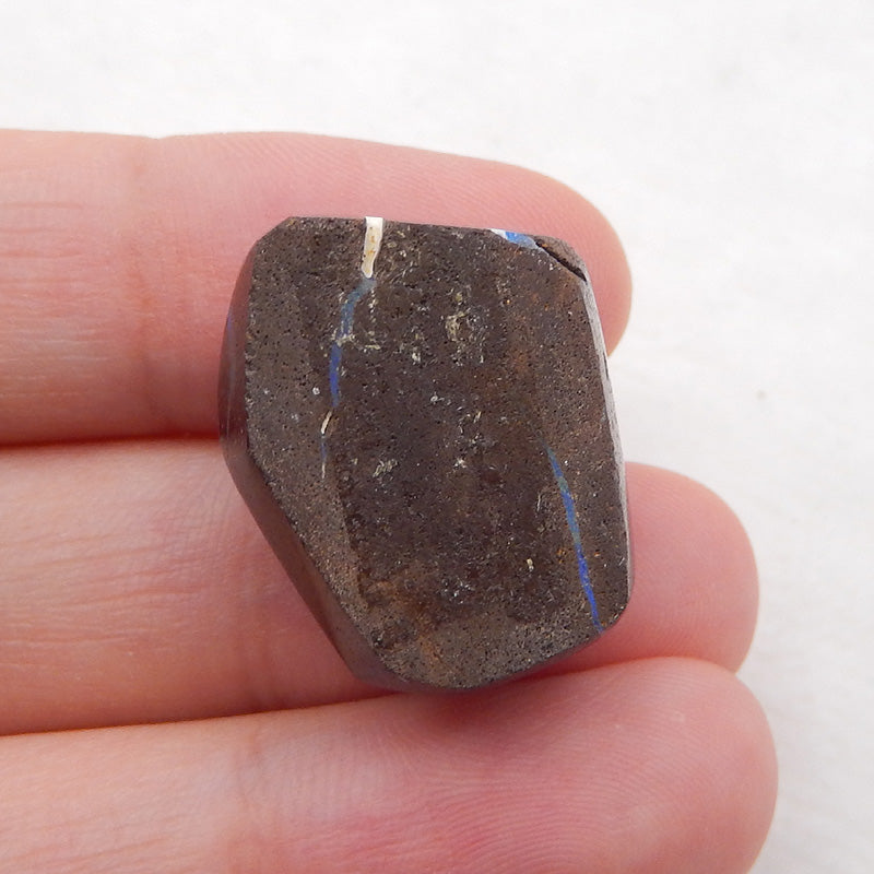Boulder Opal Nugget Gemstone Cabochon, 21x17x10mm, 6.2g