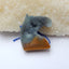 Handmade Amazonite Carved horse head Pendant Bead, 34x30x8mm, , 13.2g - MyGemGarden