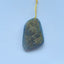 Nugget Fluorite With Iron Ore Natural Pendant Bead, 34x24x14mm, 14.2g - MyGemGarden