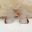 Nugget Agate Earrings Stone Pair, stone for earrings making, 35x20x2mm, 5.6g - MyGemGarden