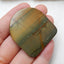 Natural Multi-Color Picasso jasper Gemstone Cabochons, 40x37x4mm, 14.5g - MyGemGarden