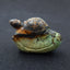 Turquoise Gemstone Turtle Carved Ornament, 47x32x19mm, 37g - MyGemGarden