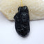 Handmade Obsidian Carved guanyin buddha Pendant Bead, 67x36x14mm, , 47.4g - MyGemGarden