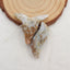 2 pcs Ocean Jasper Carved Pendant Beads, Fashion Pendant Jewelry, 29x32x8, 32x11x8mm, 11.5g - MyGemGarden