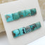 10 PCS Natural Turquoise Square Flatback Gemstone Cabochon, 6x6x3mm, 2.2g - MyGemGarden