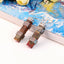 Hot Sale Natural Stone Multi-Color Picasso Jasper And Labradorite intarsia 925 Sterling Silver Handmade Earring Bead 33x8mm 9.8g - MyGemGarden