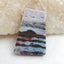 Natural Ocean Jasper Drilled Pendant Bead, 37x26x5mm, 9.8g - MyGemGarden