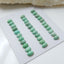 33 PCS Natural Variscite Oval Flatback Gemstone Cabochons, 6x4.5x3mm, 3.4g - MyGemGarden