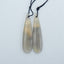 Fluorite Teardrop Earrings Pair stone for Earrings making, 45x11x5mm, 8.7g - MyGemGarden
