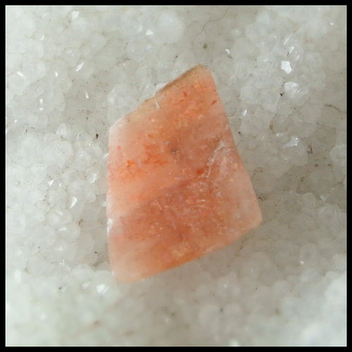 Natural Sunstone Gemstone Cabochon, 21x15x8mm, 3.6g - MyGemGarden
