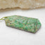 Natural Emerald Green Drilled Gemstone Pendant Bead, 51x22x6mm, 11.7g - MyGemGarden